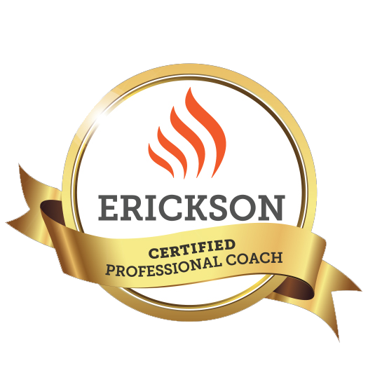 Erickson coaching international certified badge